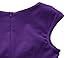 MUXXN Women's 1950s Vintage Retro Capshoulder Party Swing Dress (S, Purple)