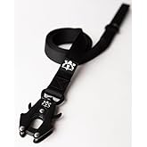 Tactical Dog Leash, 5 FT Heavy Duty Military-Grade Nylon, Quick Release Frog Clip (700 lb) with 360° Swivel, Padded Handle, for Medium and Large Dogs, Black – Operation Good Boy, Veteran Owned