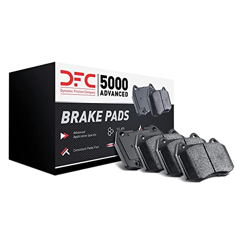 Dynamic Friction Company 5000 Advanced Brake Pads - Semi Metallic 1551-0965-00-…