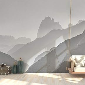 Wall Mural Magnificent Mountain View Removable Wallpaper Wall Sticker for Bedroom Living Room - 66x96 inches