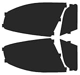 Precut Vinyl Tint Cover for 2003-2006 G35 Sedan Taillights (20% Dark Smoke)