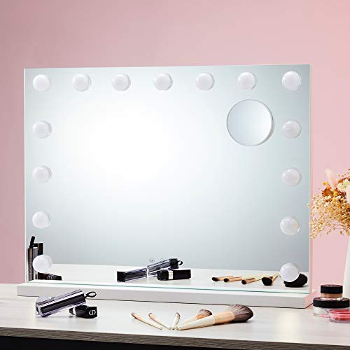 COZ Hollywood Mirror with Lights, Vanity Mirror with Lights for Bedroom, Dressing Room