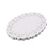 DECORA 6.5X9 Inch Oval White Lace Paper Doilies for Wedding Decoration Tea Party Decor Pack of 200