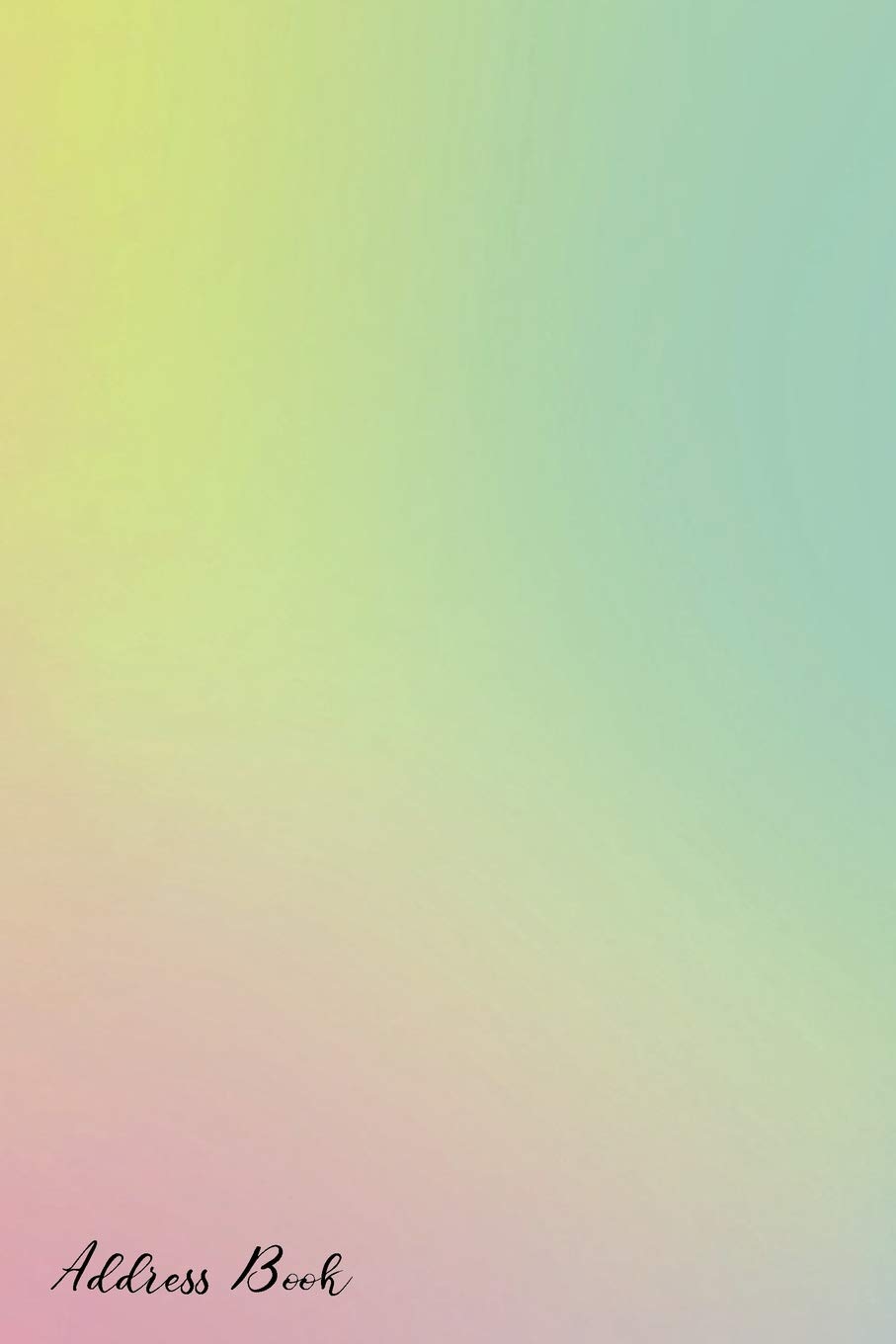 Address Book: For Contacts, Addresses, Phone, Email, Note,Emergency Contacts,Alphabetical Index With Art Watercolor Background