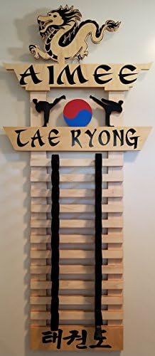 Tae Ryong Collection Martial Arts Belt Display