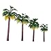 WINOMO 12 PCS Model Trees Mini Layout Rainforest Plastic Train Palm Tree Diorama Scenery 16 * 10 * 5cm