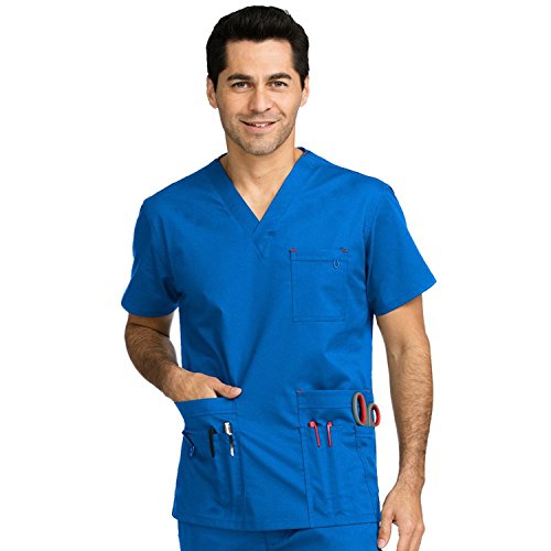 649639116210 UPC Med Couture Mc2 Mens Cargo Scrub Pant Royal UPC Lookup