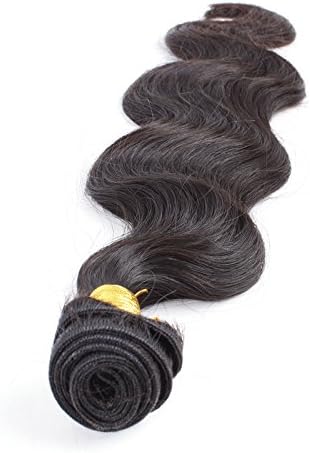Donalove Natural Black Body Wave 100% Brazilian Virgin Human Hair Weave -dl28 (14inch)