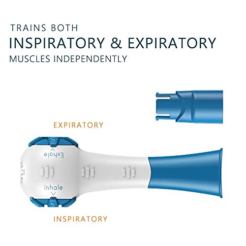 Hetaru Hand Held Respiratory Muscle Trainer DrugFree Respiratory