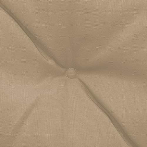 Vigleco Auflage für Hollywoodschaukel Beige 180 cm Stoff – Bild 3