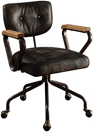 ComfortScape Hallie Vintage Black Top Grain Leather