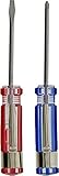 Nippon Labs STK-1003SD 2-Pieces Pocket Screwdriver Set with Clip, Phillip, Slotted 3.5mm