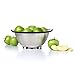 OXO 1134700 Good Grips 5-Quart Stainless-Steel Colander, Silver primary