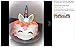 Handmade Unicorn Birthday Cake Toppers set, Unicorn Horn, Ears and Flowers Set. - For Unicorn Themed Party, Baby Shower, Birthday Party Decoration (Rainbow)