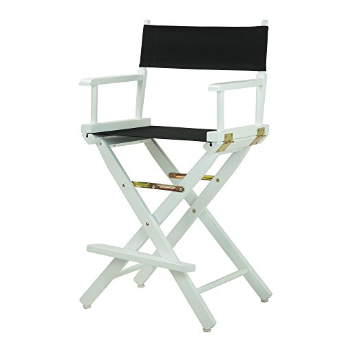 Casual Home 24" Director's Chair White Frame with