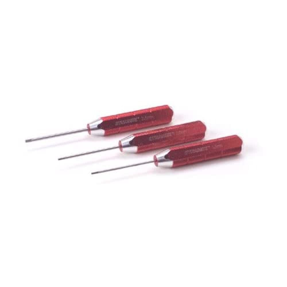 Dynamite Machined Hex Driver Metric Set Red DYN2904 Hand Tools Misc