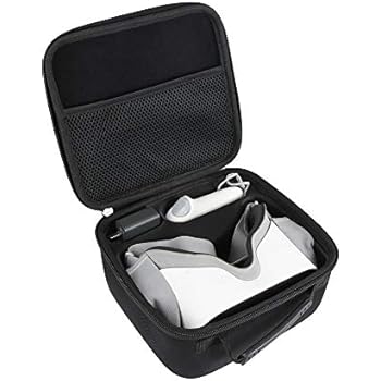 Hermitshell Travel Case Fits Oculus Go Standalone Virtual Reality Headset (Black)