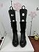 Wander Agio Womens Fresh Tall Boot Shapers Tree Multifunction Long Thigh Boots Breathable Support Black 1 Pair
