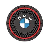 2 Pcs Car interior Anti Slip Cup Mat for BMW Accessories(2.75 Inch)
