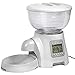 Paws & Pals Automatic Electronic Timer Programmable Dog Feeder for Large to Small Dogs - White