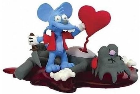 Simpsons Series 5 Valentines Day Itchy &amp; Scratchy Bust-Ups Figure