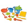 Lena 05410 – Happy zand speelset koken, 14-delig, zand en water speelgoed set voor kinderen vanaf 2 jaar, met pot, zeef…