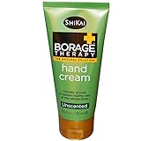 Shikai, Borage Therapy, Hand Cream, Aloe Vera Gel, Unscented, 2.5 fl oz (73 ml)