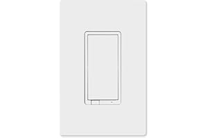 Enbrighten 700 Series Z-Wave Light Dimmer with QuickFit & SimpleWire, 3-Way Ready, Works with Alexa, Google Assistant, Z Wave Hub Required, Repeater/Range Extender, Smart Switch, White & Almond, 58438