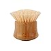 Huibot Bamboo Vegetable Brush Round Handle Natural Fruit Dish Scrubber (1pcs)