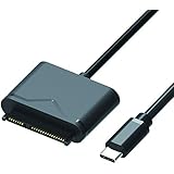 Type-C to SATA Cable, SATA to USB Adapter, USB to Hard Drive Converter for 2.5" and 3.5" External SSD HDD (No Power Cord)