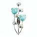 Zings & Thingz Peacock Blossom Duo Cup Sconce