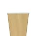 Karat 12 oz Ripple Insulated Coffee Cup [500 Count] Disposable Paper Hot Cup, Sturdy & Leak Proof, 90mm, No Lids