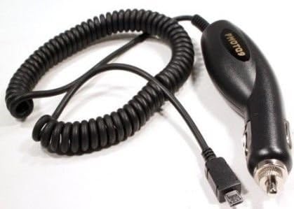 ANiceS DC Micro-usb Car Charger for TomTom VIA 120 125 1500 1505 1535 1400 GPS Unit