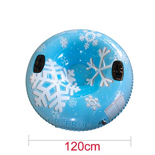Snow Tubes for Sledding, Heavy Duty Outdoor Inflatable Snow Sled for