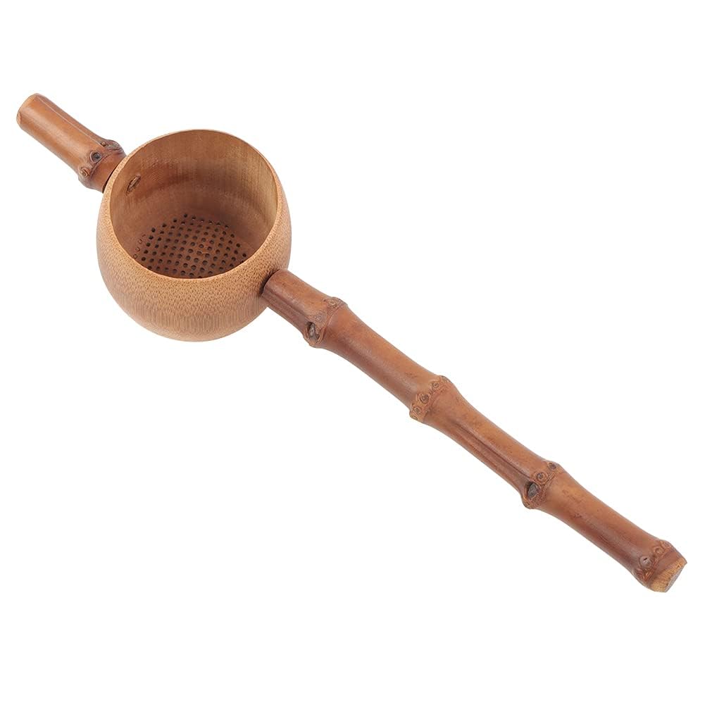 TOPINCN Tea Infuser, Handmade Tea Strainers - Natural Bamboo Tea Filter - Kitchen Gadget for Chinese Tea Ceremony (#4)