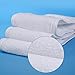 eBoot Spa Make up Headband Terry Cloth Headband Stretch Yoga Sport Headband Shower Headband, 3 Pieces (White)
