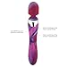 Electric Wand Massager Vibrator for Women Rechargeable Waterproof Cordless Personal Massage wand with Multi-mode for Body Therapeutic,handheld Muscle Aches & Sports Recovery