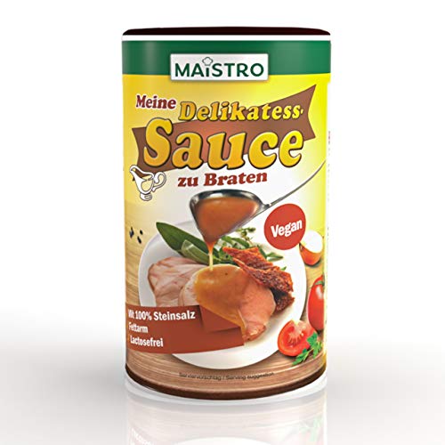Vegane Bratensauce 752g 8liter Basis Sosse Vegan Und Schnell Zubereitet Maistro Delikatess Sauce Deli 752g Amazon De Lebensmittel Getranke