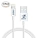 iXCC iPhone Charger Cable, Lightning Cable for iPhone X, 8, 8 Plus, 7, 7 Plus, 6s, 6s Plus, 6, 6 Plus, SE 5s 5c 5, iPad Air 2 Pro, iPad Mini 2 3 4, iPad 4th Gen [Apple MFi Certified](10Pack White)