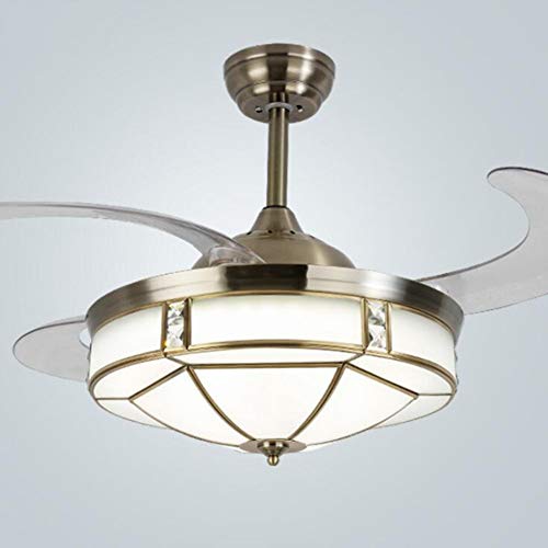 Deckenventilatoren mit Beleuchtung Licht 107 cm Unsichtbar ABS Stumm