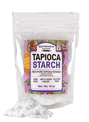 image for Tapioca Starch By Unpretentious Baker, 10 oz, Vegan & Gluten-Free, Cor