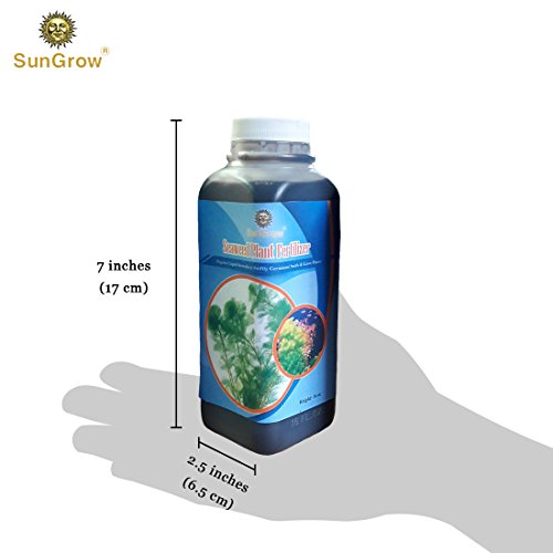 Aquatic Bloom - Liquid Plant Fertilizer for Aquariums - 16oz Organic Ready-to-use Formula - Healthy & Happy Aquatic Freshwater Plants - Over 70 Essential Vitamins, Minerals, Macro & Micronutrients