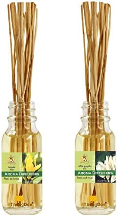 ThongDee Champaca and White Champaca Reed Diffuser Oils Aromatherapy Set 30ml.