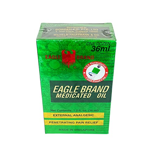 Eagle Brand Medicated Oil 36 mL (12 Packs) Pricepulse