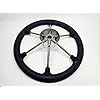 Pactrade-Marine-Boat-SS304-Steering-Wheel-with-Sleeve-6-Spoke-Black