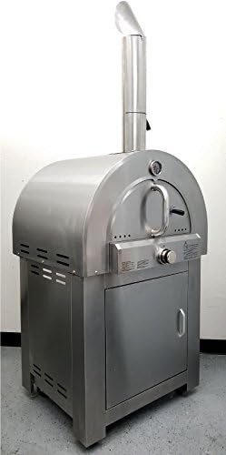 Stainless Steel Outdoor LPG Propane Gas Pizza Oven Range Grill BBQ