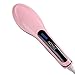 ACEVIVI 29W Digital Anti Static Ceramic Hair Straightener Brush Pink