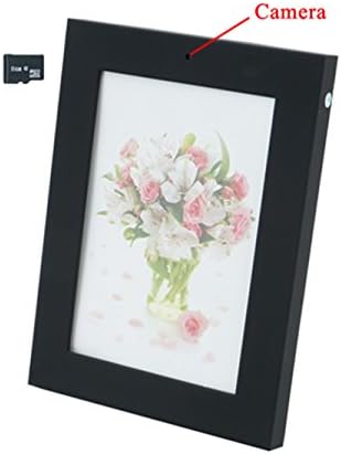 8GB Photo Frame Mini Hidden Spy Camera Home Security Camera Nanny Cam with Motion Detection & Real- Time Video Shooting