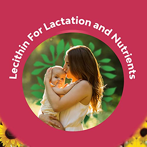 Sunflower Lecithin 1200mg Phosphatidylcholine Supplement Plant Based