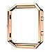 Shareconn Replacement Accessory Steel Frame for Fitbit Blaze Smart Watch Rose Gold